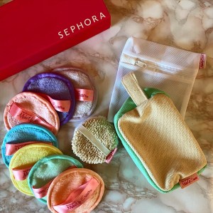 Confezione da 7 salviette struccanti in tessuto, lavabili e riutilizzabili Makeup Eraser